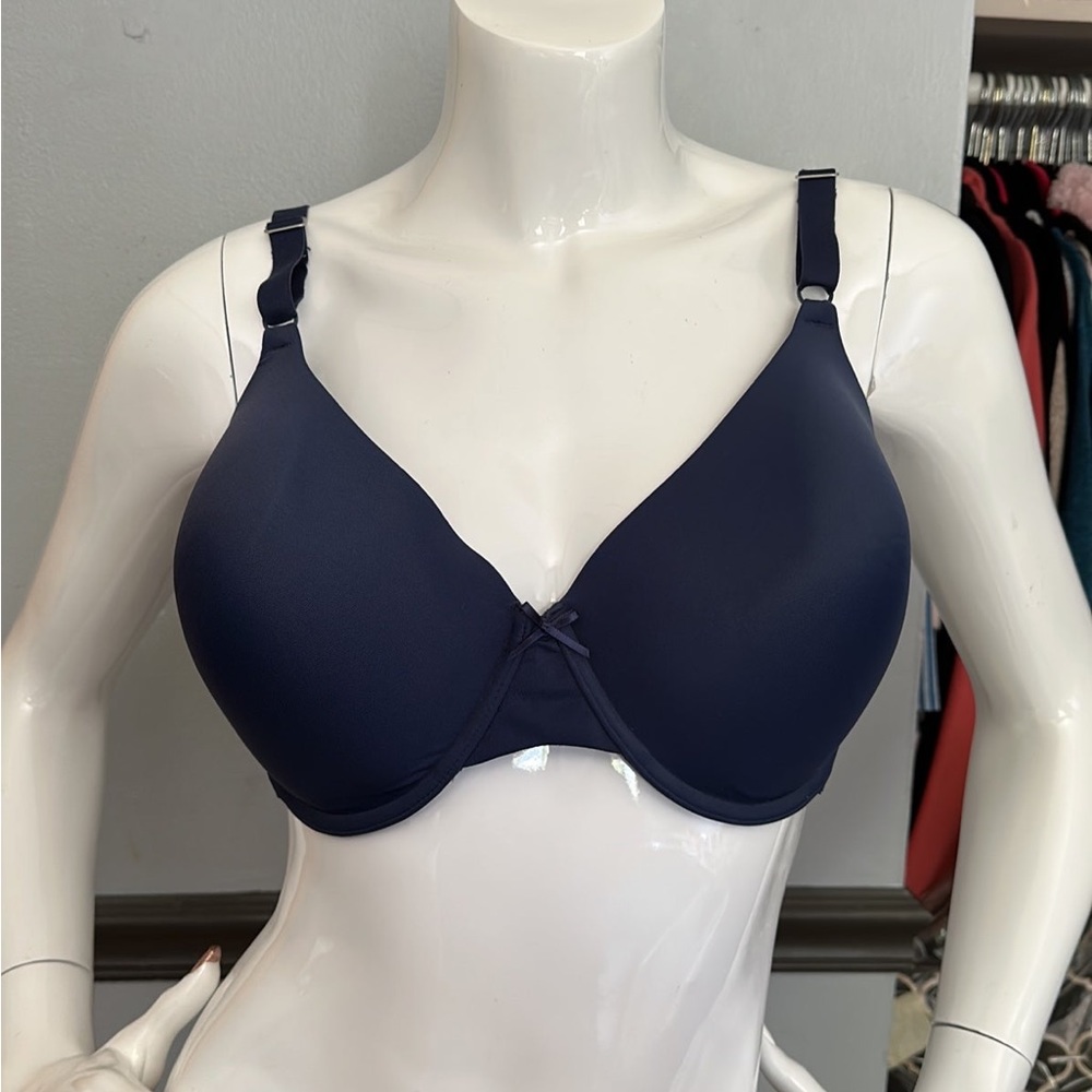 NWT Maidenform Navy Bra Size 40DD